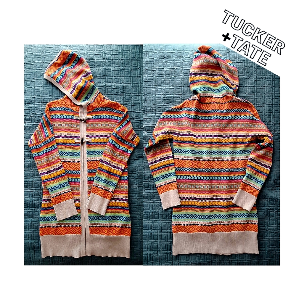 Tucker + Tate Sweater Hoodie Big Girls XL 16 - Picture 5 of 5